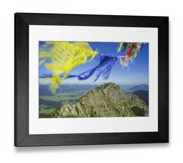 Framed Print : Panorama from Geissalphorn, 1953m Framed Print : Panorama from Geissalphorn, 1953m