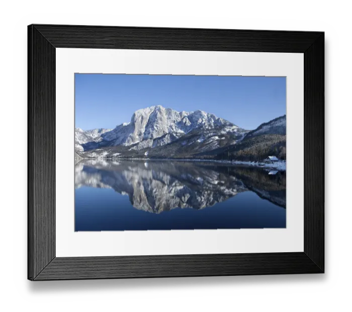 Framed Print : Altausseersee, , Altaussee with Trisselwand Framed Print : Altausseersee, , Altaussee with Trisselwand