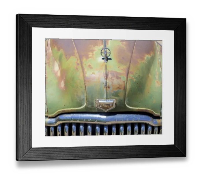 Framed Print : Old rusted Buck Eight, Utah, United States Framed Print : Old rusted Buck Eight, Utah, United States