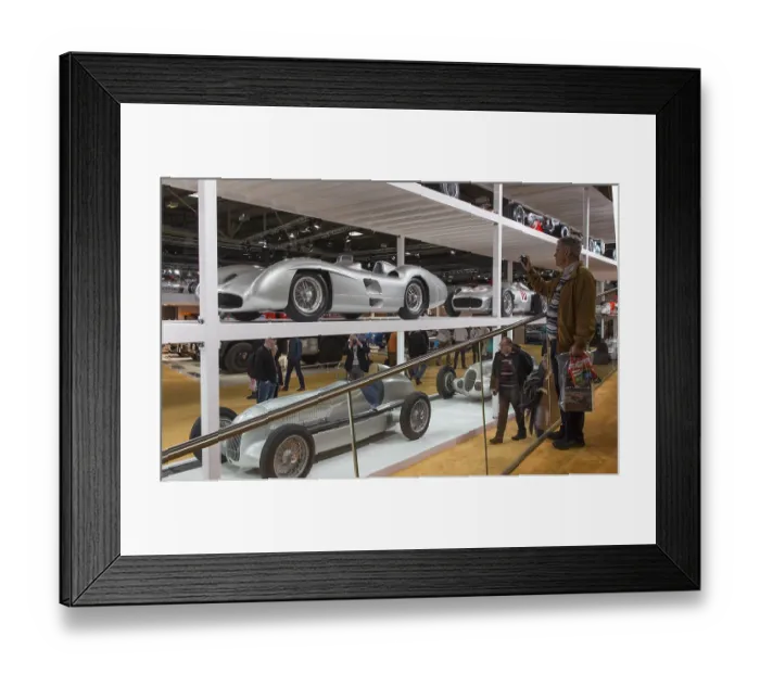 Framed Print : Mercedes Benz racing cars are on display at Techno Classica Framed Print : Mercedes Benz racing cars are on display at Techno Classica