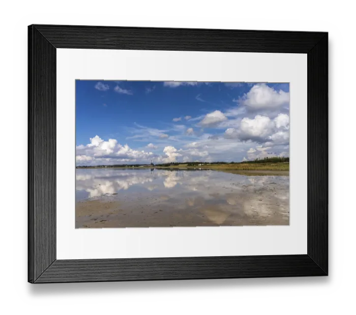 Framed Print : Limfjord coast on the Salling peninsula Framed Print : Limfjord coast on the Salling peninsula