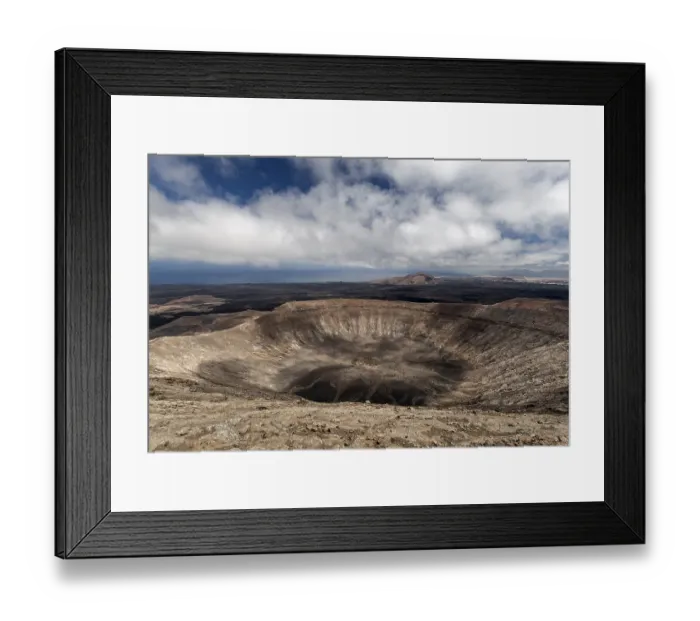 Framed Print : Volcanic landscape, Fire Mountains Framed Print : Volcanic landscape, Fire Mountains