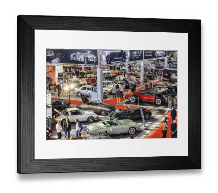 Framed Print : Retro Classics motor show, classic and youngtimer cars for collectors and enthusiasts Framed Print : Retro Classics motor show, classic and youngtimer cars for collectors and enthusiasts