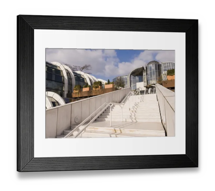 Framed Print : Forum des Halles shopping center Framed Print : Forum des Halles shopping center