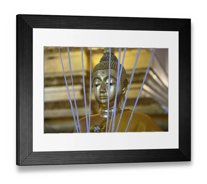 Framed Print : Buddha statue, Wat Phra Si Sanphet Framed Print : Buddha statue, Wat Phra Si Sanphet