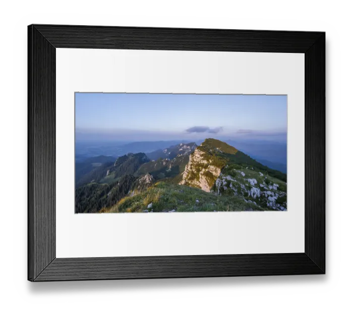 Framed Print : Benediktenwand, Mountains and Landscape