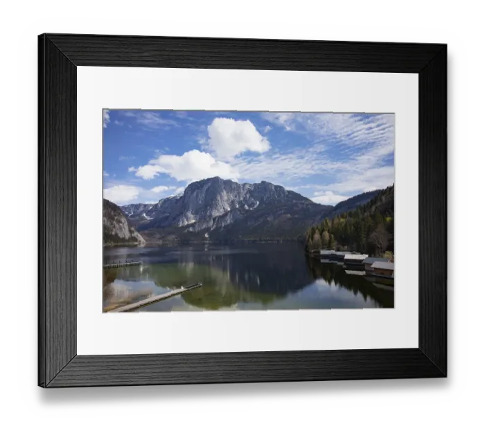 Framed Print : Altausseersee with Trisselwand