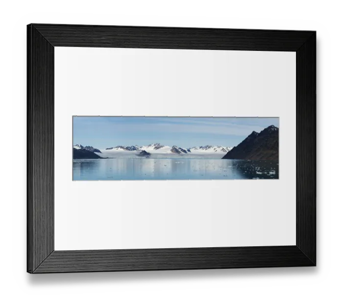 Framed Print : Lilliehook glacier, Lilliehook fjord