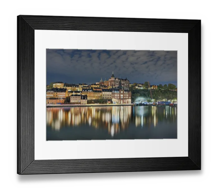 Framed Print : Gamla Stan, Lighted, Stockholm, Sweden, Europe Framed Print : Gamla Stan, Lighted, Stockholm, Sweden, Europe