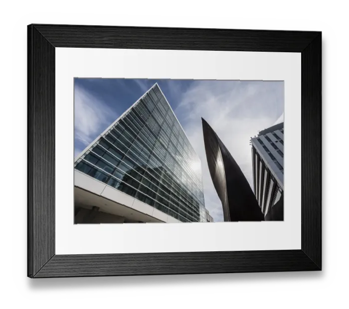 Framed Print : Modern architecture, office building Framed Print : Modern architecture, office building