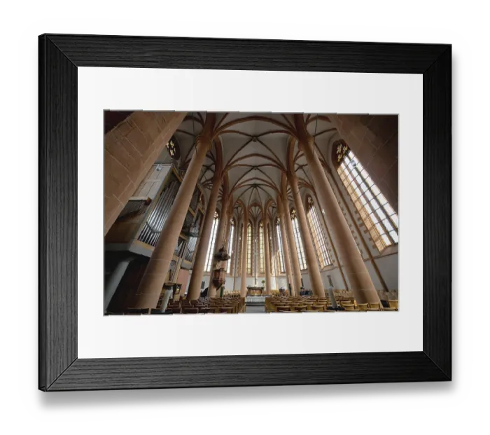 Framed Print : Heidelberg, Holy Spirit Church
