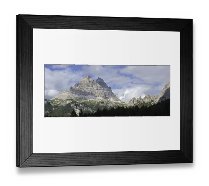 Framed Print : The mountain range Gruppo dei Cadini di Misurina in the Dolomites Framed Print : The mountain range Gruppo dei Cadini di Misurina in the Dolomites