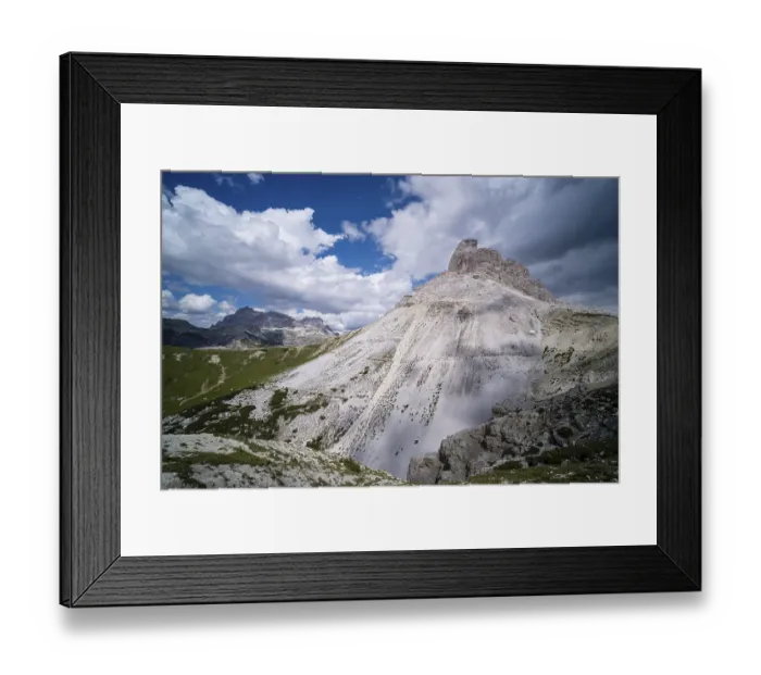 Framed Print : Tre Cime di Lavaredo or Three Peaks