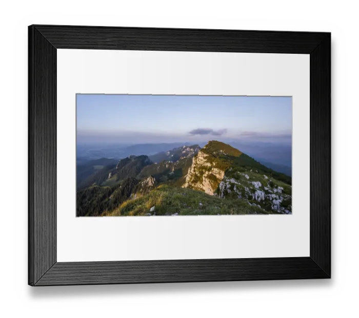 Framed Print : Benediktenwand, Mountains and Landscape