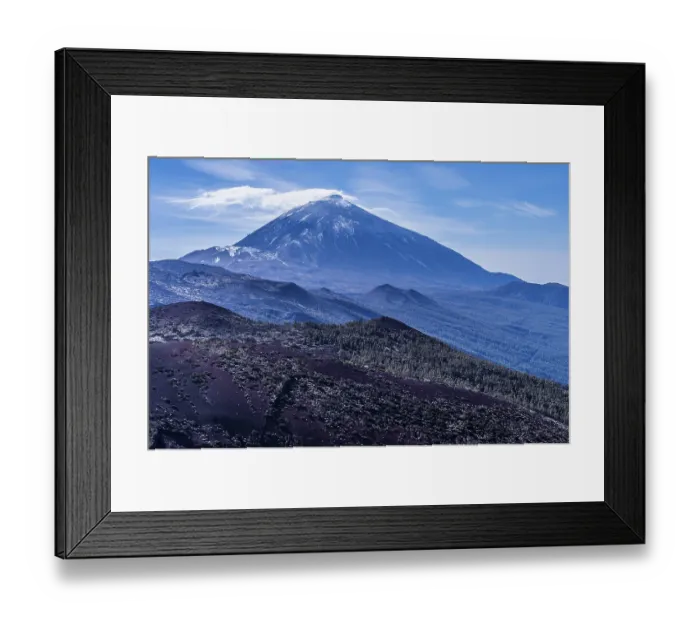 Framed Print : View of Teide volcano, Teide National Park Framed Print : View of Teide volcano, Teide National Park