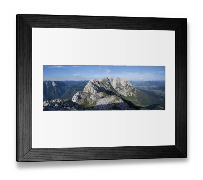 Framed Print : View of the Kaisergebirge, Wilder Kaiser Framed Print : View of the Kaisergebirge, Wilder Kaiser