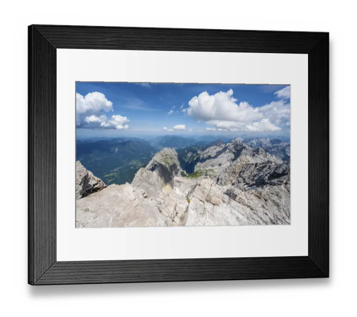 Framed Print : Rocky steep mountain landscape Framed Print : Rocky steep mountain landscape