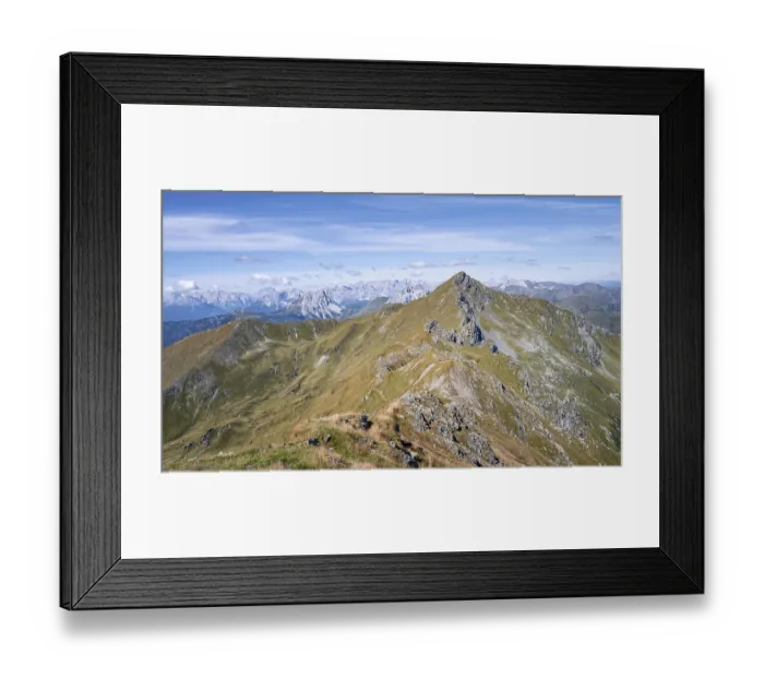 Framed Print : Carnic Main Ridge, Carnic High Trail Framed Print : Carnic Main Ridge, Carnic High Trail