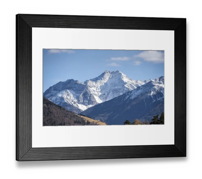 Framed Print : Schildspitze and Madritschjoch Framed Print : Schildspitze and Madritschjoch