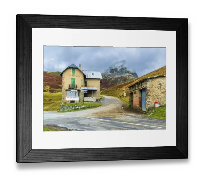 Framed Print : France, region Auvergne-Rhone-Alpes Framed Print : France, region Auvergne-Rhone-Alpes