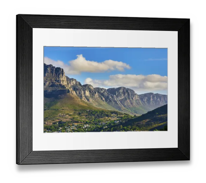 Framed Print : The Twelve Apostles, Cape Town