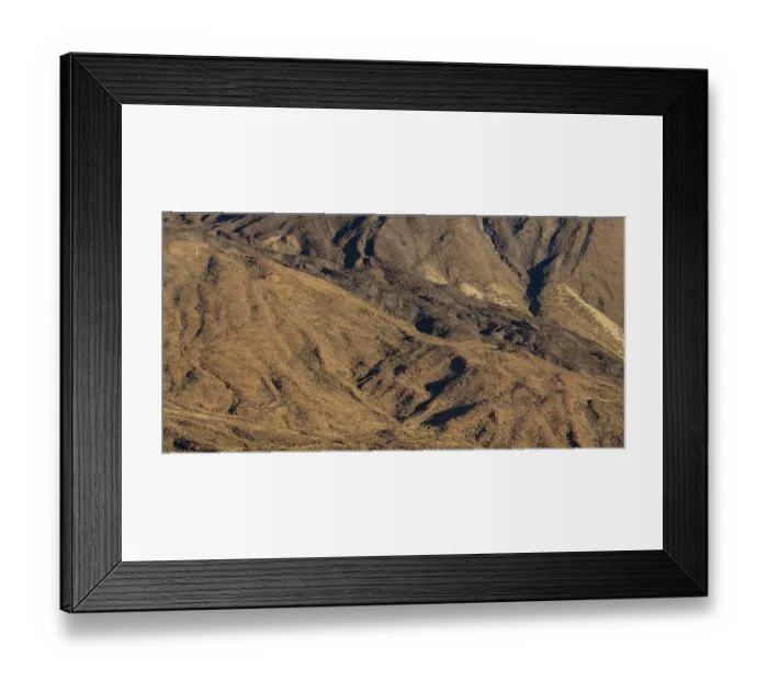 Framed Print : Panorama during the ascent to the Alto de Guajara