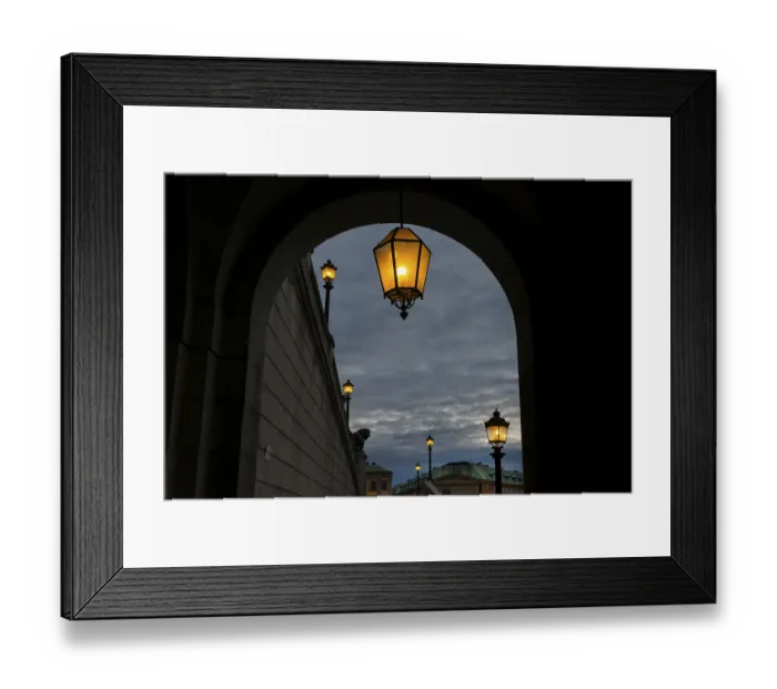 Framed Print : Lantern walk at the Royal Palace