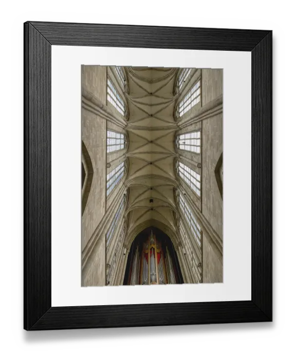 Framed Print : Magdeburg cathedral, Ceiling, Magdeburg