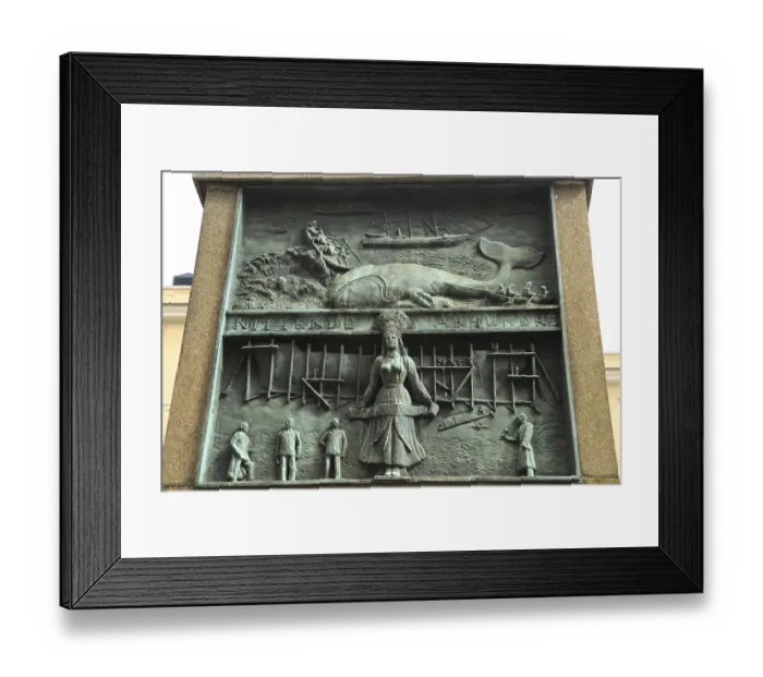 Framed Print : Sjomannsmonumentet, Seaman's Monument