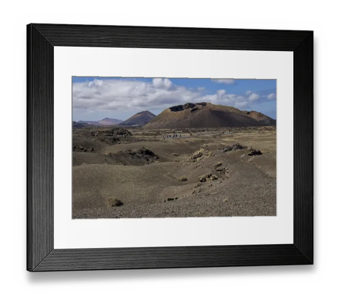 Framed Print : Caldera de Los Cuervos, Volcan El Cuervo Framed Print : Caldera de Los Cuervos, Volcan El Cuervo