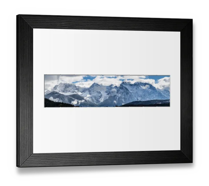 Framed Print : Panorama of the Karwendel near Mittenwald Framed Print : Panorama of the Karwendel near Mittenwald