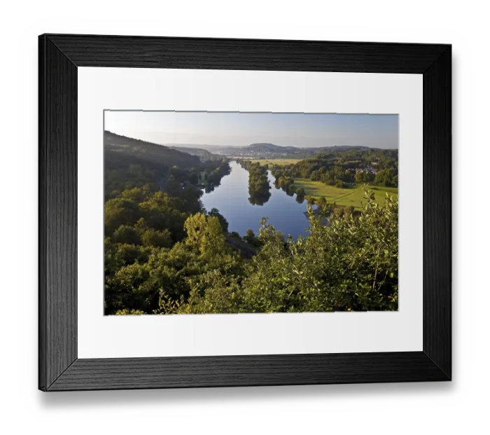 Framed Print : Ruhr valley with the Ruhr river Framed Print : Ruhr valley with the Ruhr river
