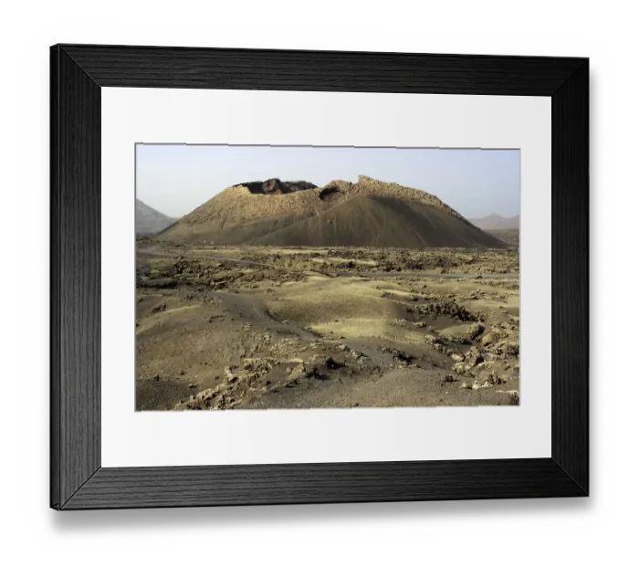 Framed Print : Vulcan, Lanzarote, Canary Islands