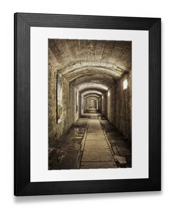 Framed Print : Tunnel, Wendelstein, Bavaria, Germany, Europe