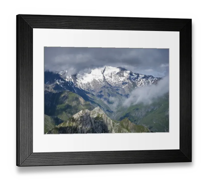 Framed Print : High mountains, Lasoerling Group Framed Print : High mountains, Lasoerling Group