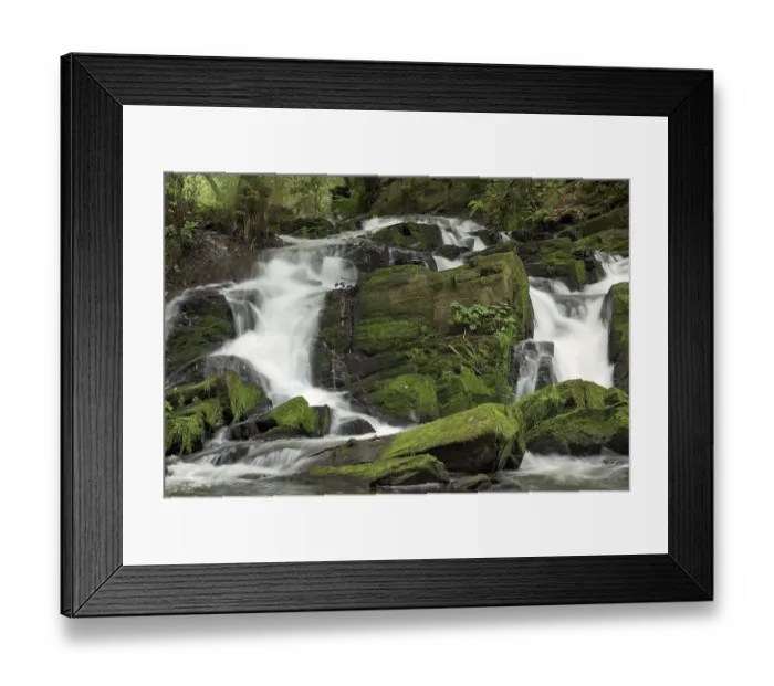 Framed Print : Waterfall, mountain stream Selke Framed Print : Waterfall, mountain stream Selke