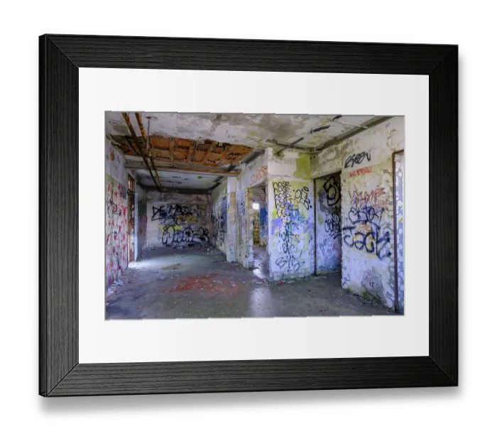 Framed Print : Nato Base, in the Maritime Alps