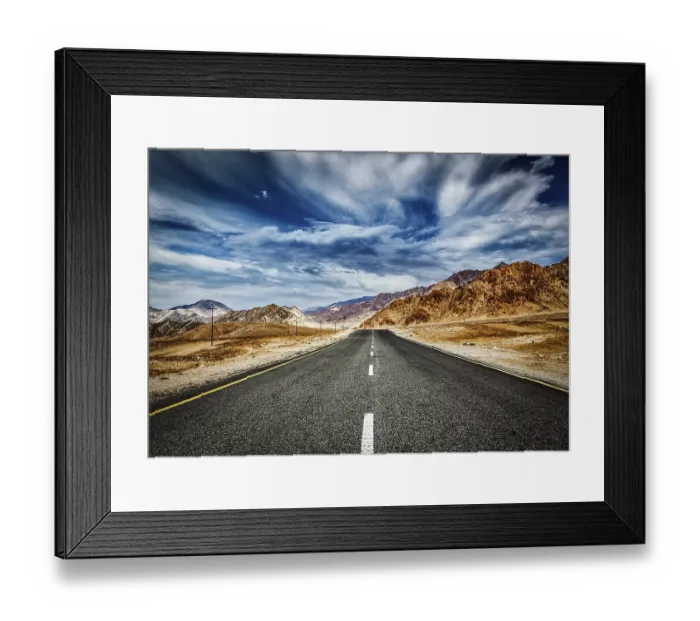 Framed Print : Travel forward concept background