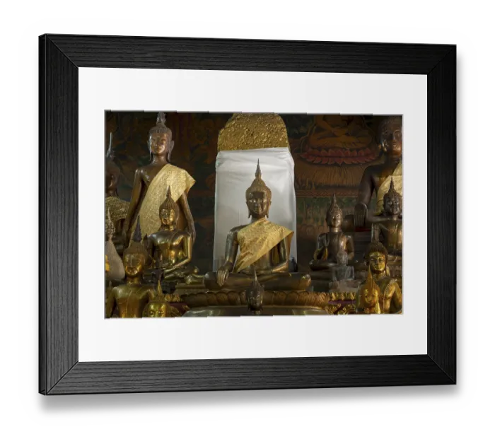 Framed Print : Numerous Buddhas and the city pillar Framed Print : Numerous Buddhas and the city pillar