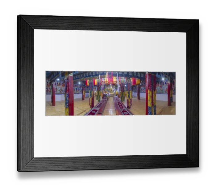 Framed Print : Dukhang, prayer and meeting room Framed Print : Dukhang, prayer and meeting room