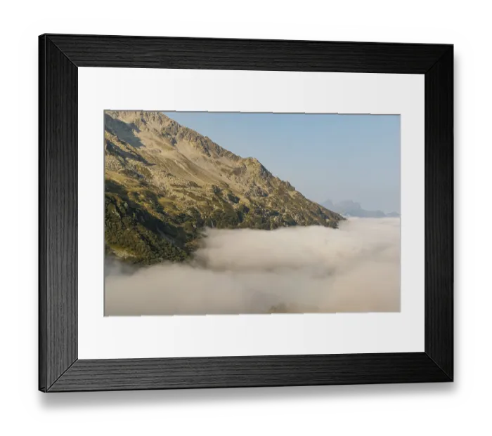 Framed Print : View from the Sustenpass High Alpine Road Framed Print : View from the Sustenpass High Alpine Road