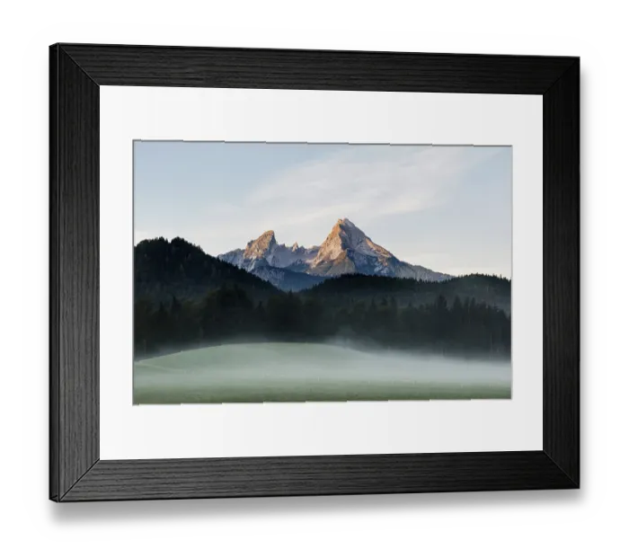 Framed Print : Watzmann, sunrise, Berchtesgadener Land Framed Print : Watzmann, sunrise, Berchtesgadener Land