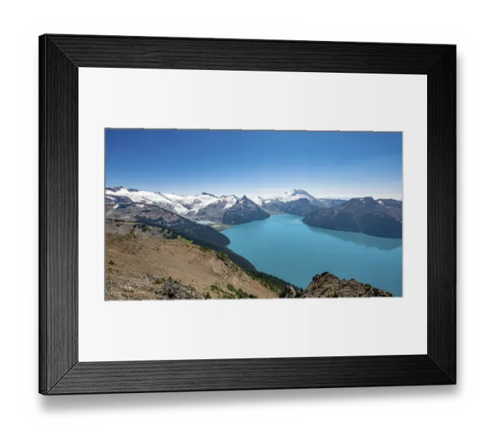 Framed Print : View from Panorama Ridge hiking trail Framed Print : View from Panorama Ridge hiking trail