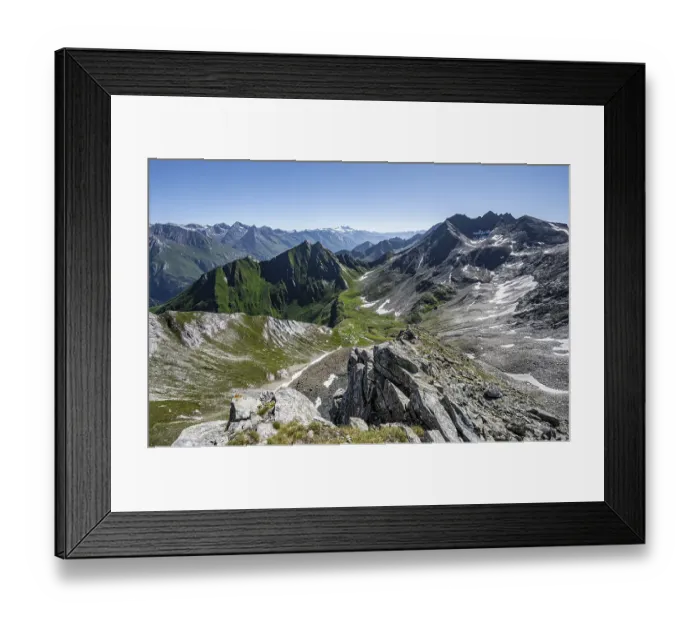 Framed Print : Mountain panorama with Grossglockner Framed Print : Mountain panorama with Grossglockner