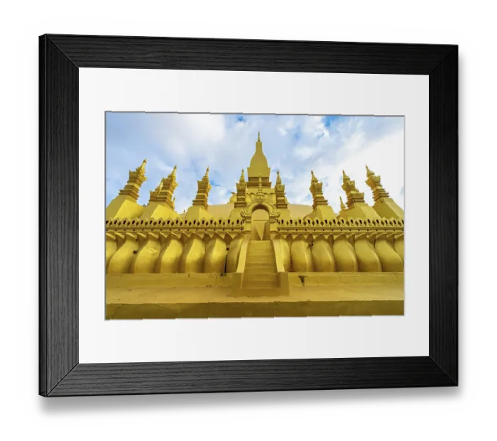 Framed Print : Pha That Luang, Vientiane, Laos, Asia Framed Print : Pha That Luang, Vientiane, Laos, Asia