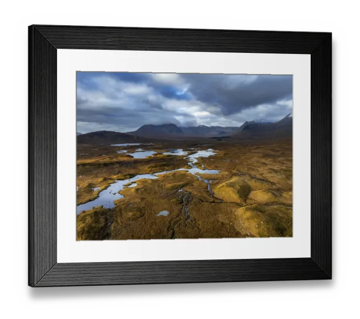 Framed Print : Morning light, cloudy mood, loch Framed Print : Morning light, cloudy mood, loch
