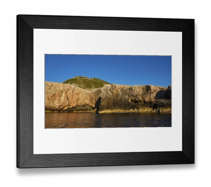 Framed Print : Evening light, Boat tour, View from the sea Framed Print : Evening light, Boat tour, View from the sea