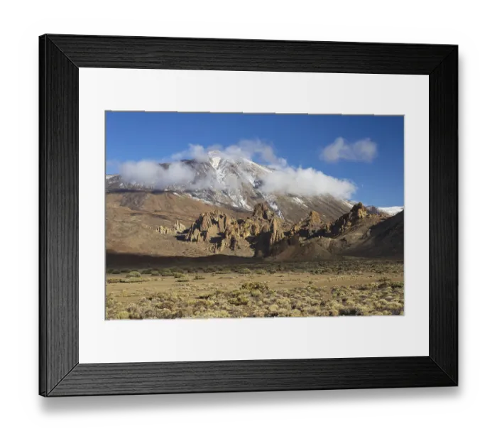 Framed Print : Pico del Teide, 3715m and Roques de Garcia Framed Print : Pico del Teide, 3715m and Roques de Garcia