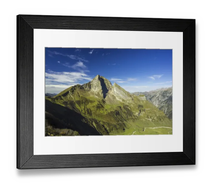 Framed Print : South-east side of the Hoefats 2259m