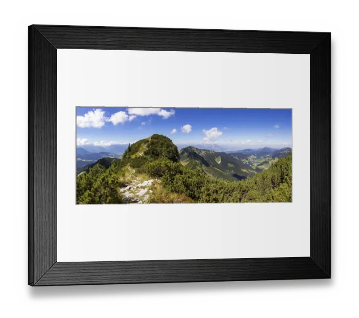 Framed Print : Hiking trail to the summit of the Schmittenstein zum Schlenken Framed Print : Hiking trail to the summit of the Schmittenstein zum Schlenken
